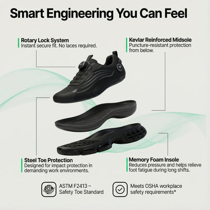 IRONSTEP® Pro — Built for Safety and All-Day Comfort.